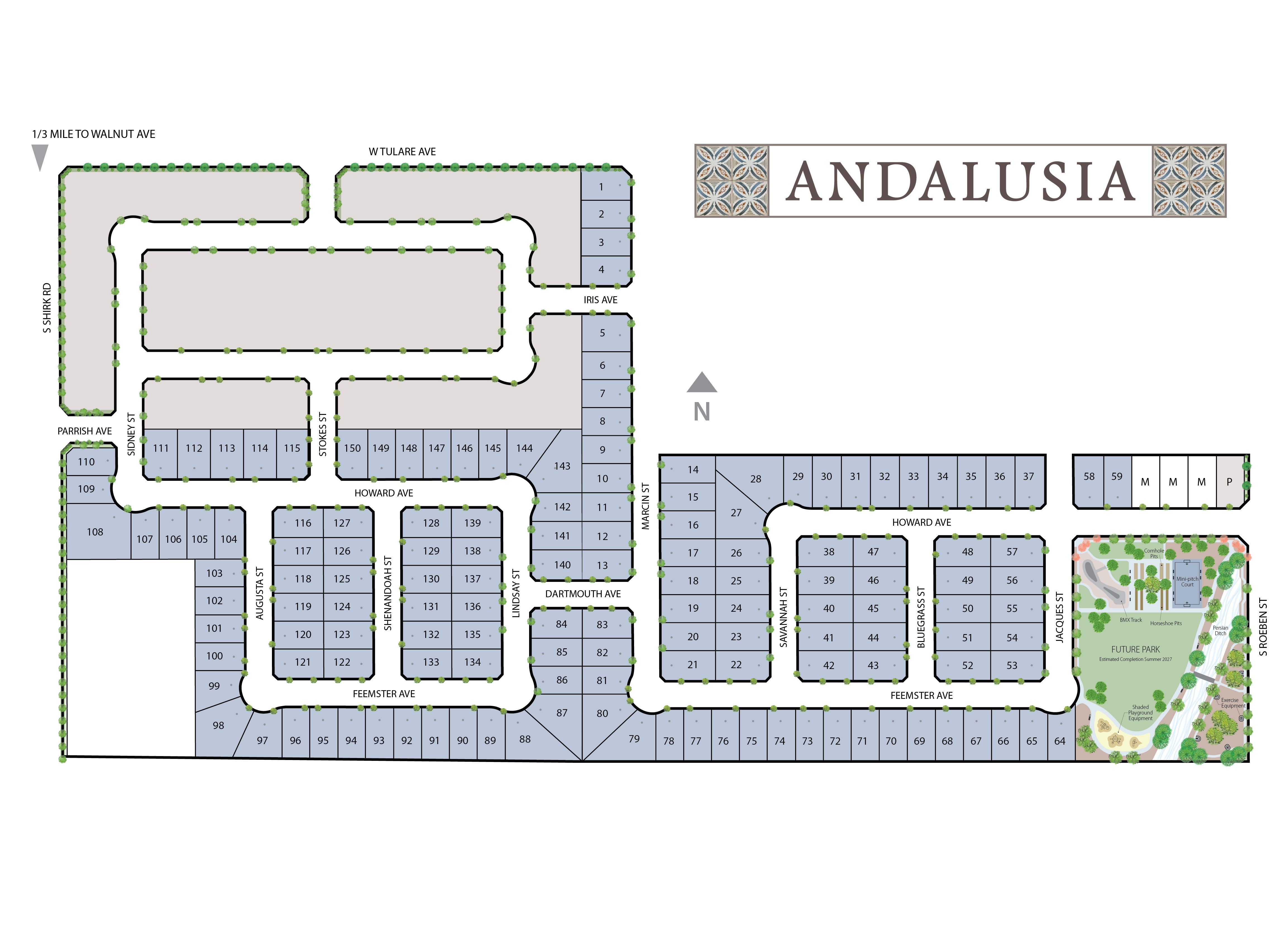 Visalia, CA Andalusia New Homes from San Joaquin Valley Homes