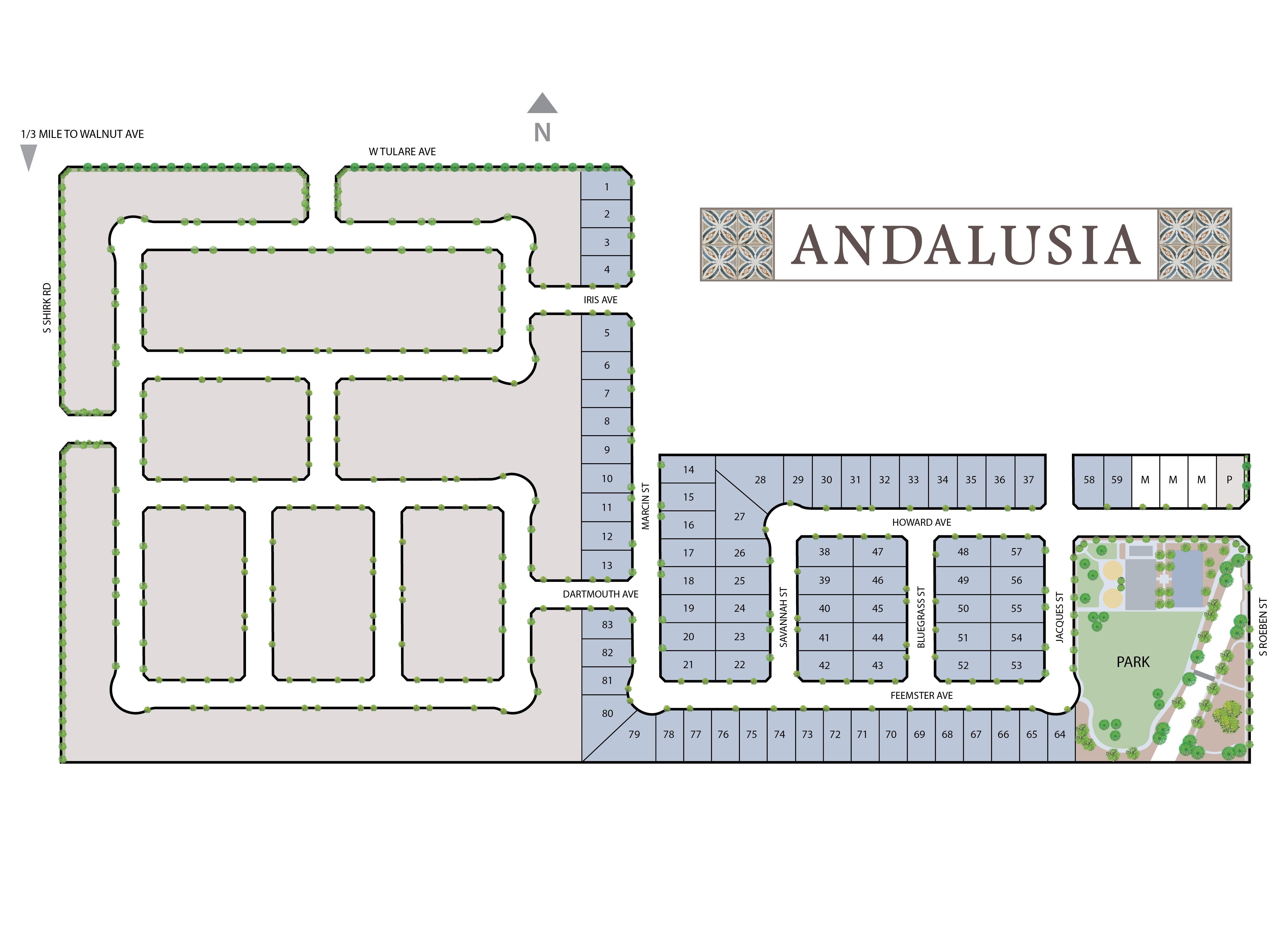 Visalia, CA Andalusia New Homes from San Joaquin Valley Homes